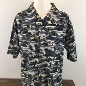Street Culture Hawaiian Style Button Down Shirt